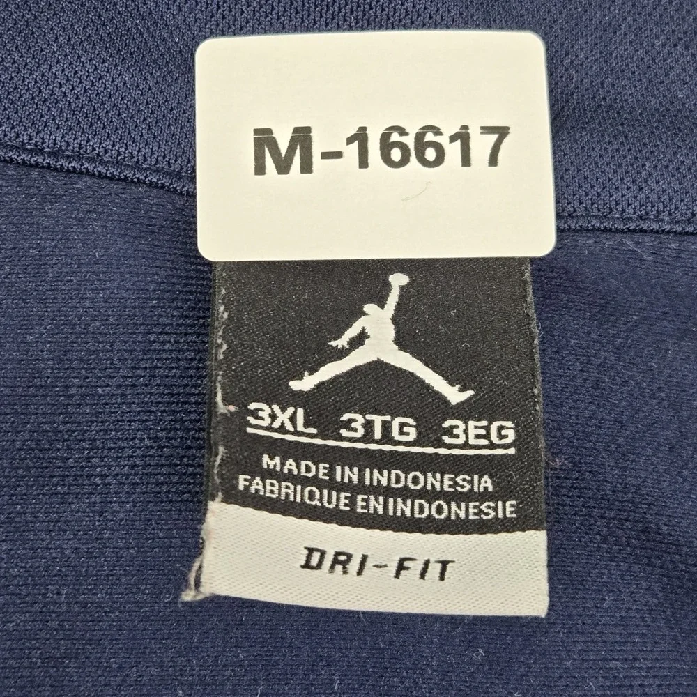 California Golden Bear Men Track Jacket 3XL Navy Jordan Logo Jumpman DRI-FIT